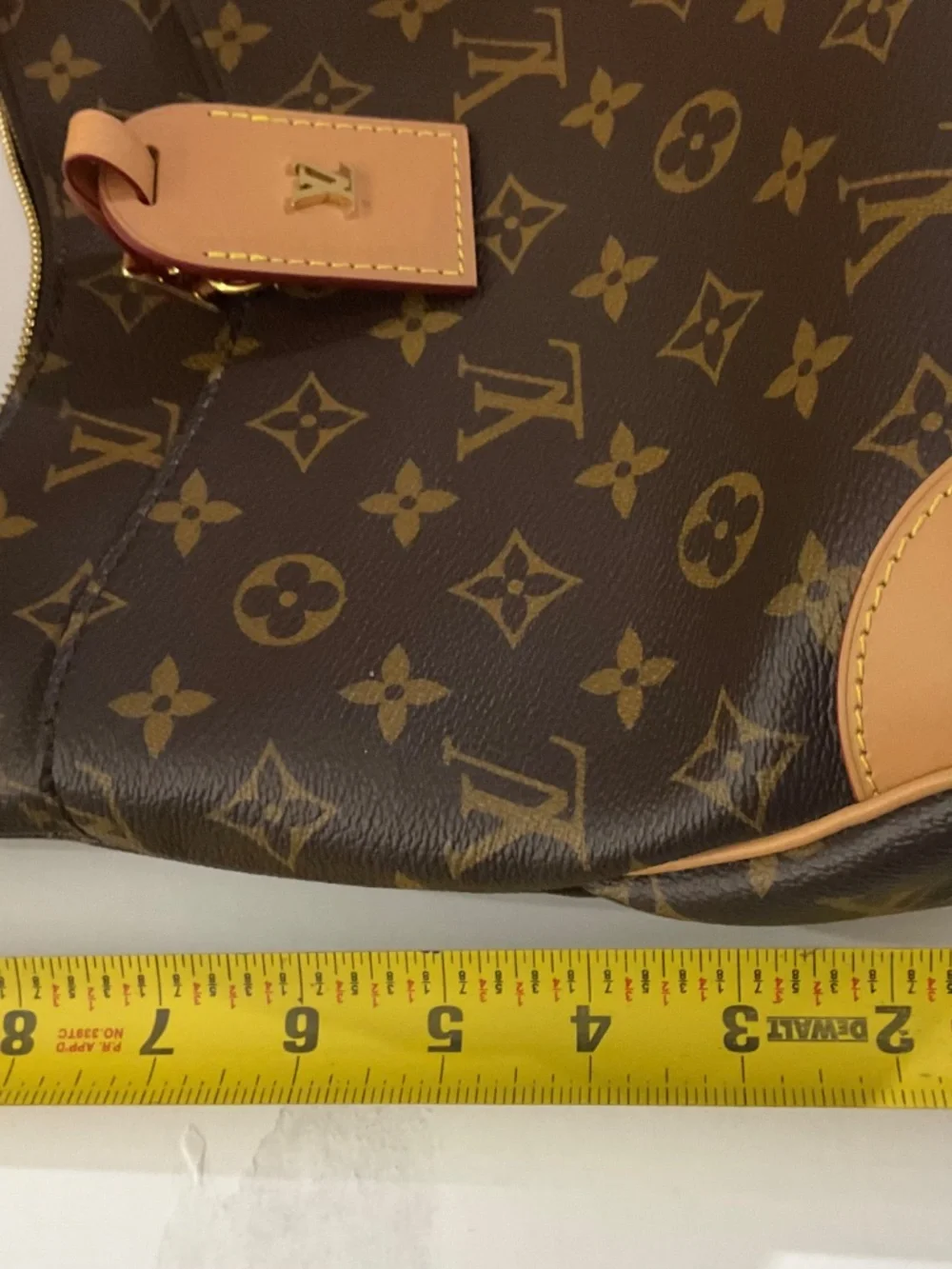 LOUIS VUITTON Shouder Bag Brown Leather M45354.